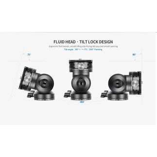 Leofoto BV-1R — głowica wideo fluid | Leofoto Store