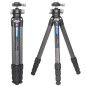 Leofoto LS-324CL Karbonovy fotograficky stativ Ranger s hlavou LH-40SC