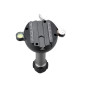 Leofoto YB-75LC Adapter miski bowl 75 mm z funkcją poziomowania z zaciskiem Arca-Swiss