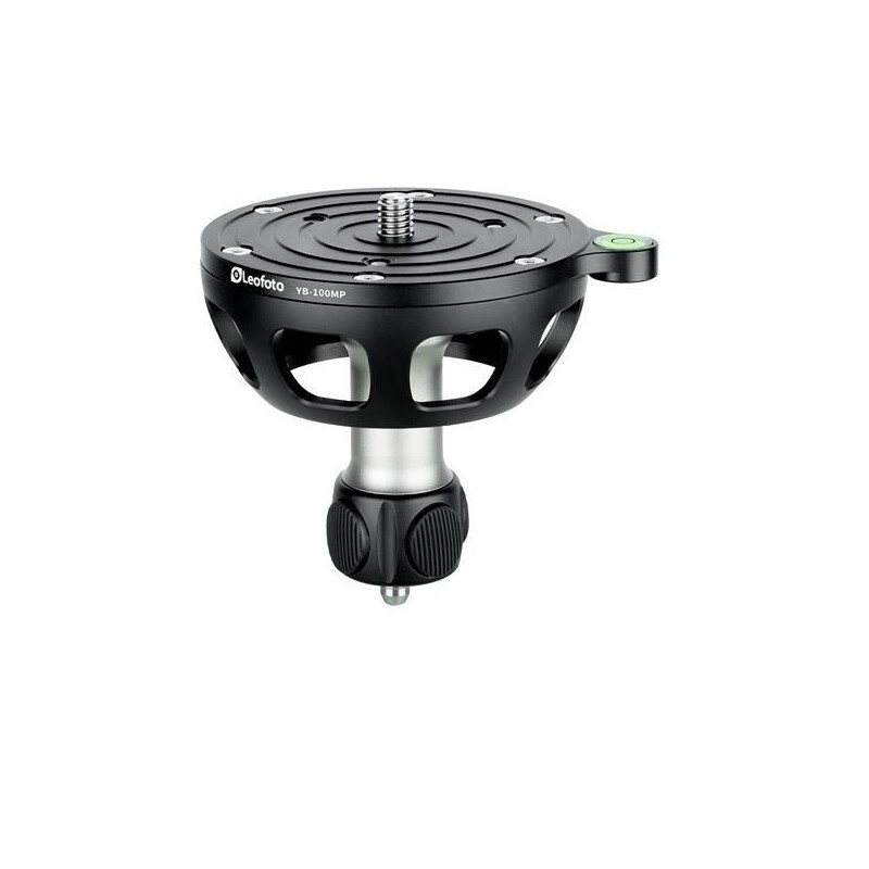 Leofoto YB-100MP Adapter miski bowl 100 mm z funkcją poziomowania z górną płytką