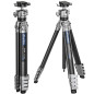 Leofoto AZ-235C+LH-30R Karbonovy fotograficky stativ Azure s gulovou hlavou (half silver) Leofoto AZ-235C+LH-30R Karbonovy fotograficky stativ Azure s gulovou hlavou (half silver)