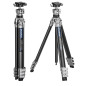 Leofoto AZ-204C+LH-25R Azure carbon photo tripod with ball head (half silver) Leofoto AZ-204C+LH-25R Azure carbon photo tripod with ball head (half silver)