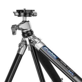 Leofoto AZ-204C+LH-25R half silver — Azure tripod with head | Leofoto