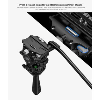 Leofoto FH-20 — Fluidná video hlava série FH | Leofoto Store
