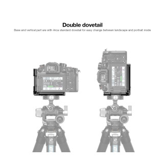 Leofoto LPP-GH6 — Équerre en L pour Panasonic LUMIX GH6/GH5 | Leofoto