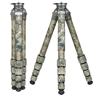 Leofoto LS-365CEX+PG-1 statyw fotograficzny karbonowy z głowicą gimbal kamuflaż