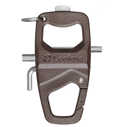 Leofoto MPL Foto-Multitool (Schraubendreher + Inbusschlüssel + Öffner + Karabiner)