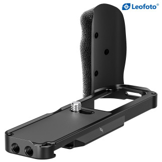 Leofoto LPF-X100VI Staffa a L per Fujifilm X100V1、X100V (nero)
