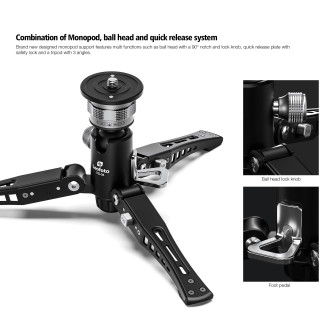 Leofoto MF-324CL+BV-10 — monopod | Leofoto Store