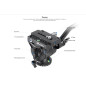 Leofoto MF-324C+BV-10 carbon fibre video monopod with fluid video head