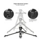 Leofoto LVF-163C+FH10 trépied vidéo carbone avec tête fluide vidéo