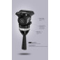 Leofoto LVF-163C karbonowy statyw wideo Video Cinema z głowicą FH10