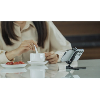 Leofoto PS-3 silver — Support de table pour téléphone | Leofoto Store