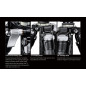 Leofoto LV-324C+BV-10 Carbon-Videostativ mit Fluid-Videokopf