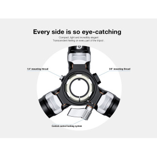 Leofoto LV-324C+BV-10 — Carbon-Videostativ | Leofoto Store