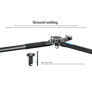 Leofoto LV-324C+BV-10 — Carbon-Videostativ | Leofoto Store