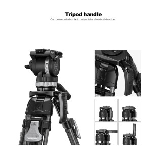 Leofoto HP-01 — Seitlicher Handgriff für Stativ / Kopf | Leofoto Store