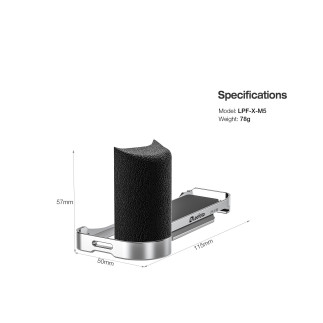 Leofoto LPF-X-M5 — L-konzola pre Fujifilm X-M5 | Leofoto Store