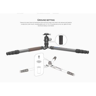 Leofoto LX-324CT+XB-38 — statyw Urban podróżny | Leofoto Store