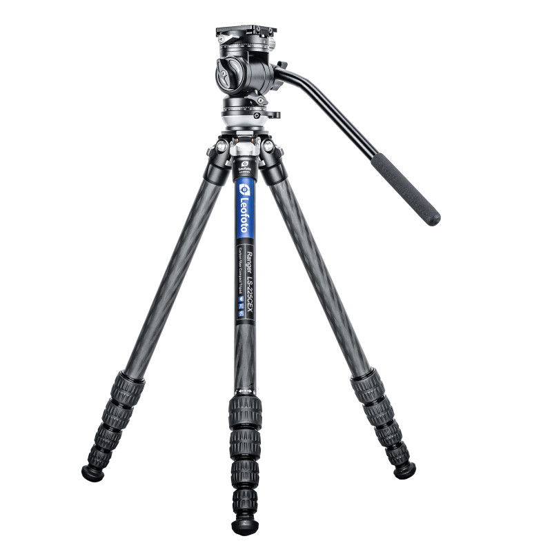 Leofoto LS-225CEX+BV-1R karbónový statív s fluidnou video hlavou Leofoto LS-225CEX+BV-1R karbónový statív s fluidnou video hlavou