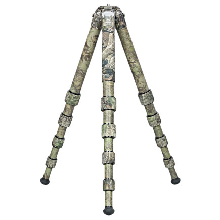 Leofoto LS-365C+PG-1 statyw fotograficzny karbonowy z głowicą gimbal kamuflaż