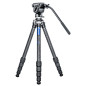 Leofoto LS-255CEX+BV-5 trépied carbone avec tête fluide vidéo Leofoto LS-255CEX+BV-5 trépied carbone avec tête fluide vidéo