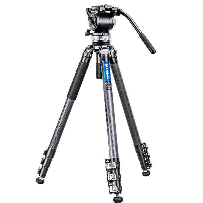 Leofoto LVM-324C+BV-15 carbon fibre video tripod with fluid video head Leofoto LVM-324C+BV-15 carbon fibre video tripod with fluid video head