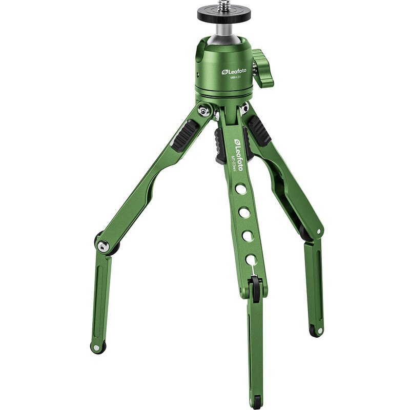 Leofoto MT-03mini+MBH-20 Mini statyw stołowy MT-03mini z mini-głowicą MBH-20 (zielony)
