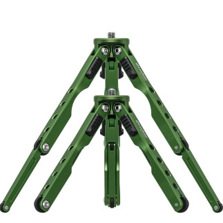 Leofoto MT-03mini+MBH-20 zielony — mini statyw stołowy | Leofoto Store