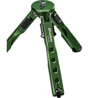 Leofoto MT-03mini+MBH-20 zielony — mini statyw stołowy | Leofoto Store