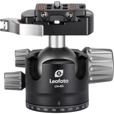 Leofoto LH-40LR+NP-50 Testa a sfera a basso profilo