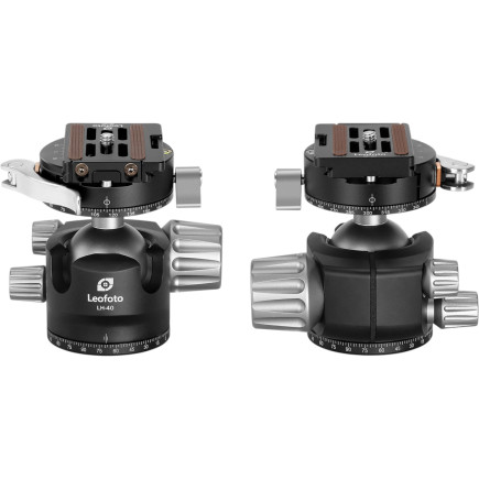 Leofoto LH-40PCL+NP-60 Nízkoprofilová guľová hlava