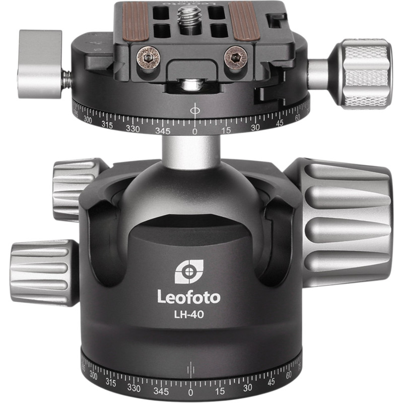 Leofoto LH-40R+NP-60 Low-Profile-Kugelkopf Leofoto LH-40R+NP-60 Low-Profile-Kugelkopf