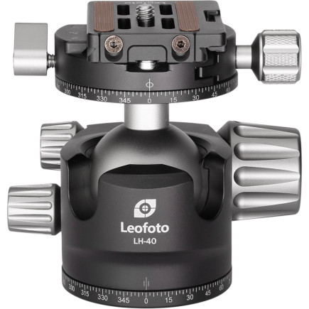 Leofoto LH-40R+NP-60 Rotule profil bas
