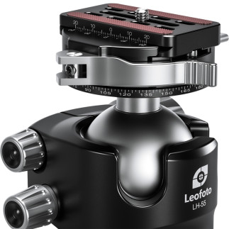 Leofoto LH-55PCL — testa a sfera Arca-Swiss | Leofoto Store