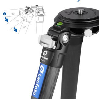 Leofoto LM-364C — trépied carbone Summit | Leofoto Store
