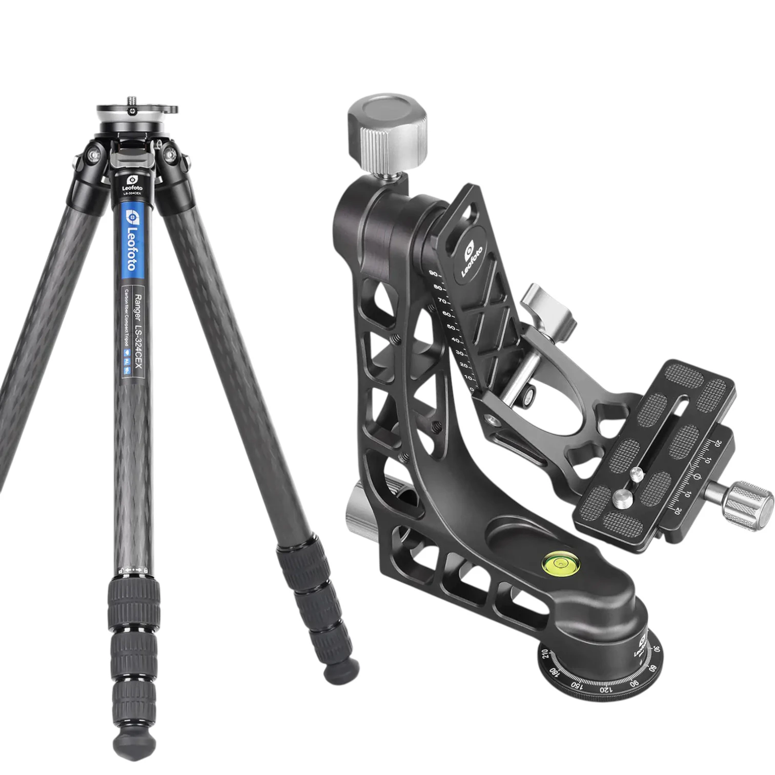Leofoto LS-324CEX+PG-1 — 5-sekčný statív s predĺžením