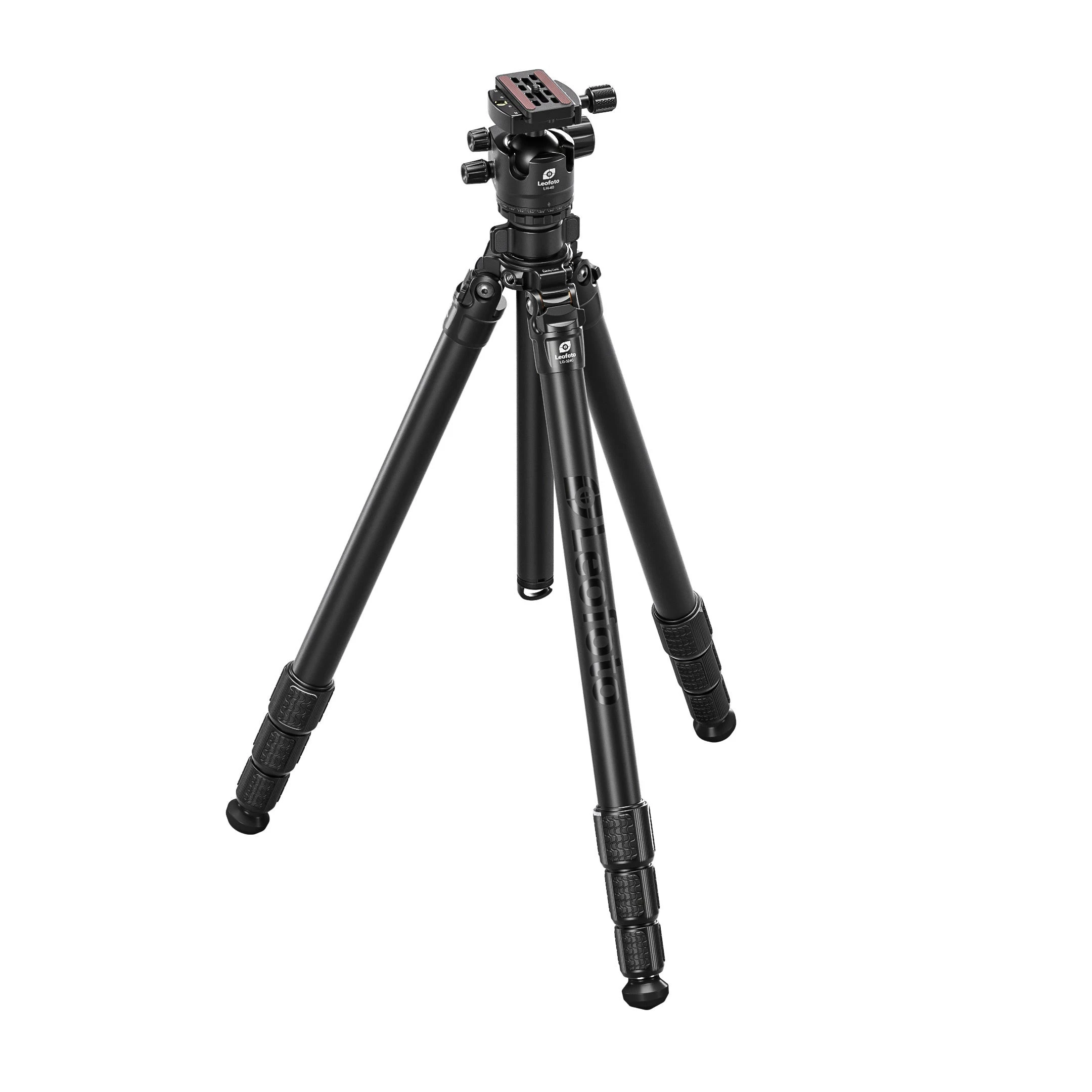Leofoto LG-324C+LH-40R(Black) — Mobilní karbonový stativ