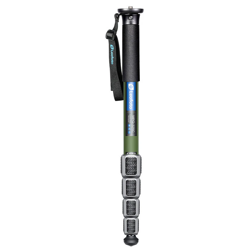 Leofoto MPQ-325C Olive green — Mr.Q monopod with folding feet