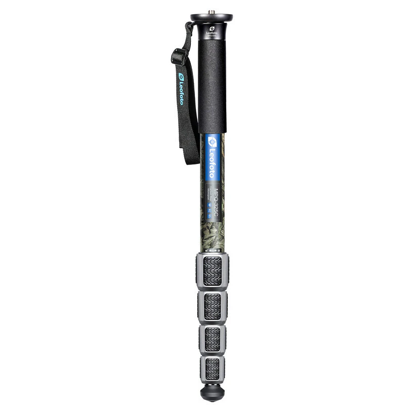 Leofoto MPQ-325C camouflage — Mr.Q monopod with folding feet in camouflage