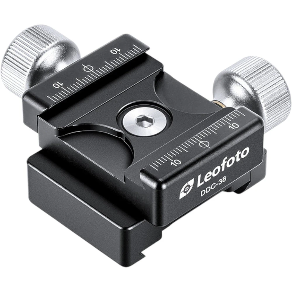 Leofoto DDC-38 Serrage double Arca-Swiss (bidirectionnel)