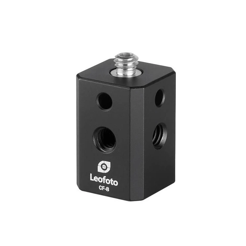 Leofoto CF-8 Adapter przejściowy gwintów — Uniwersalny adapter (1× śruba 1/4