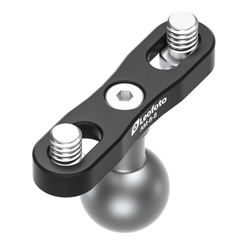Leofoto AM-8-8 Ramię artykułowane (magic arm) — Adapter do klatki