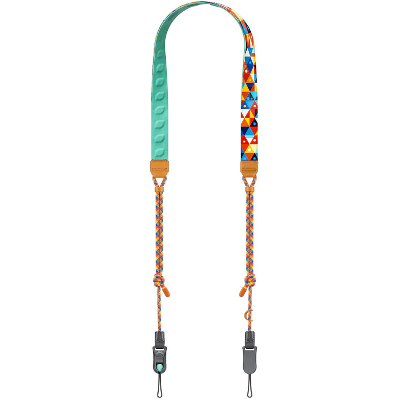 Leofoto L-CS-205(rainbow pearl) Pasek na aparat (regulowany 1000–1400 mm)