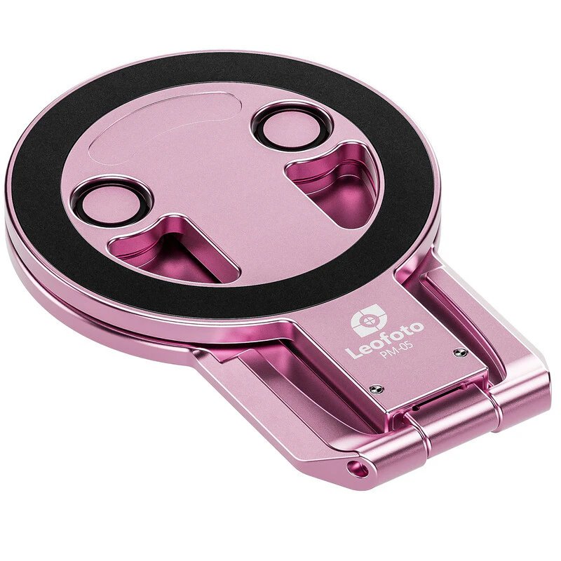 Leofoto PM-05 pink Mocowanie telefonu z gwintem