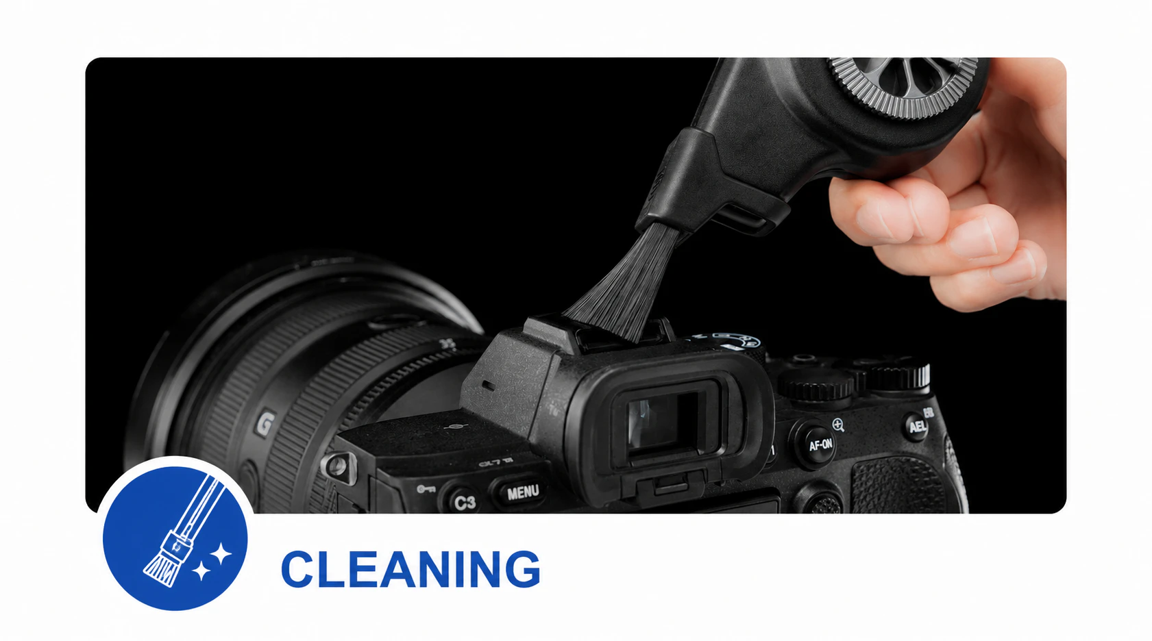 Cleaning sprzęt fotograficzny